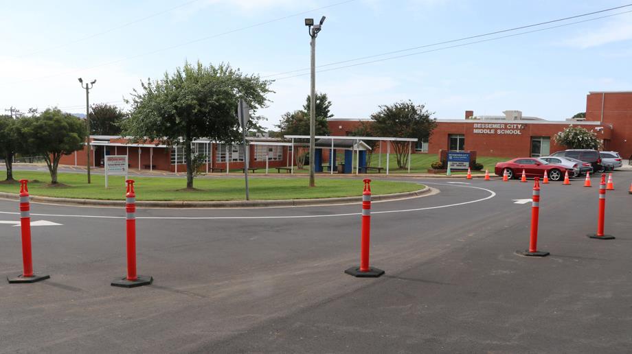 Bessemer City Middle School Parking Lot (Completed)